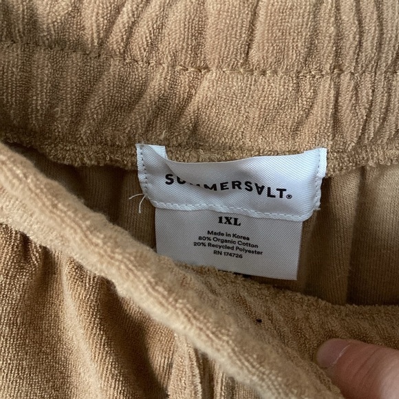 Summersalt- Towel Terry Set Top and Shorts 1XL - Picture 10 of 12